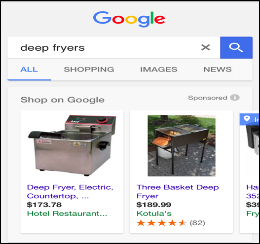 Deep fryer search result