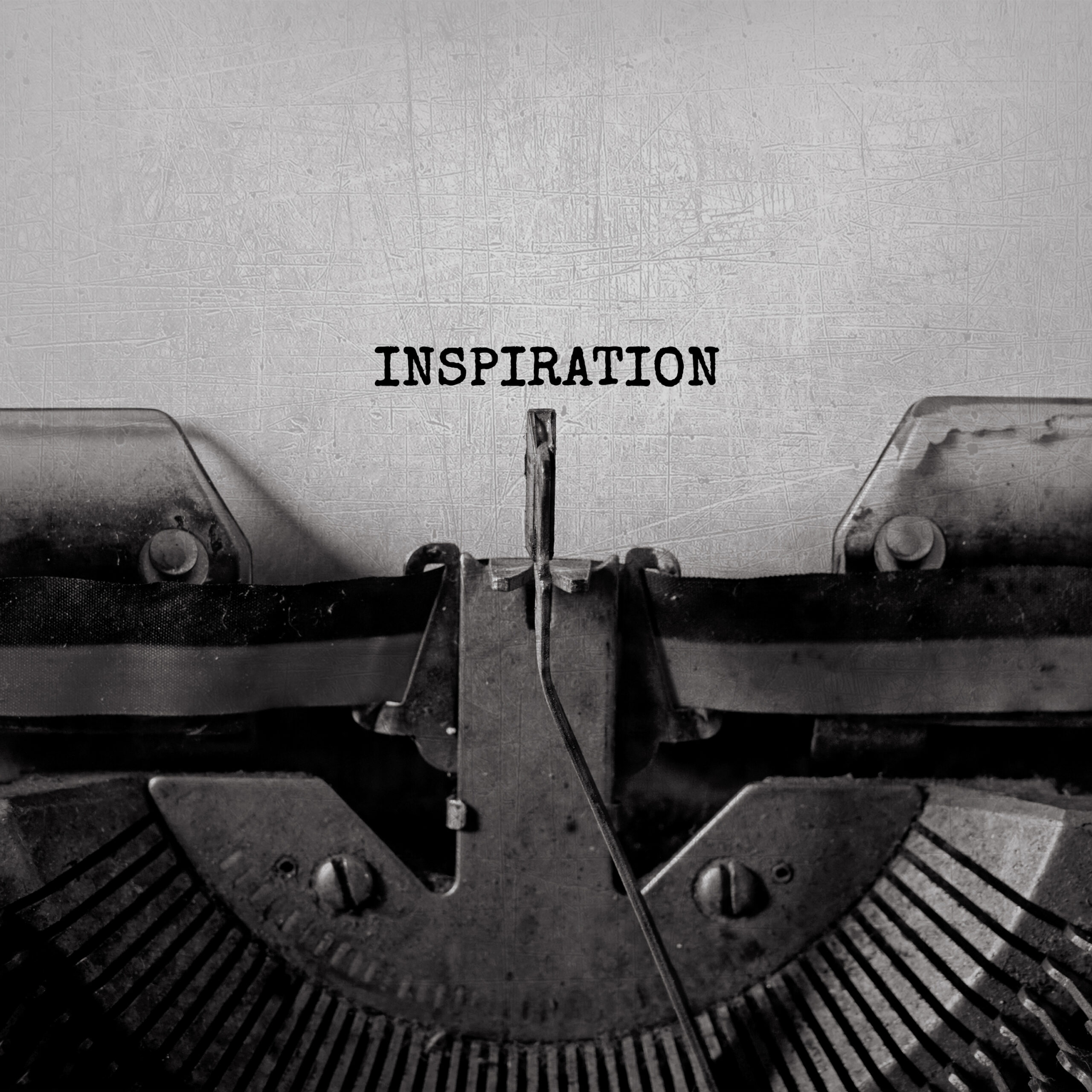 Typewriter typing Inspiration